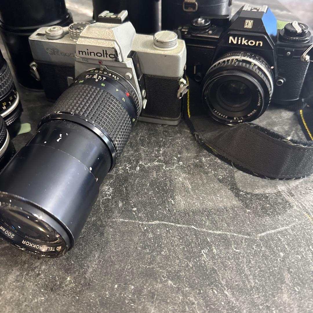 Nikon Minolta カメラレンズセット　値下げしました