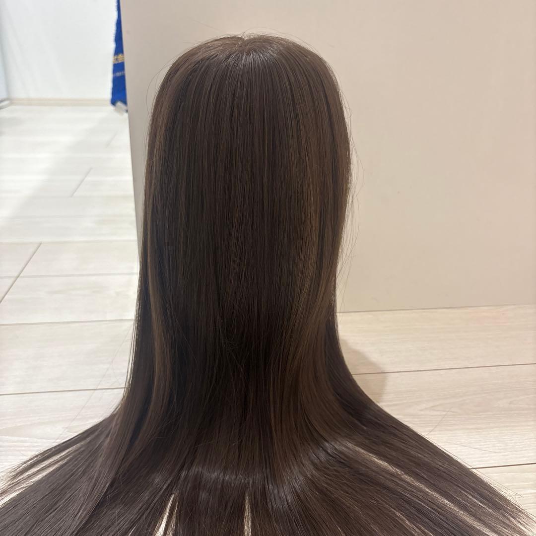 ミ*ー様 ピンクエイジ フルウィッグ ロング チョコブラウン