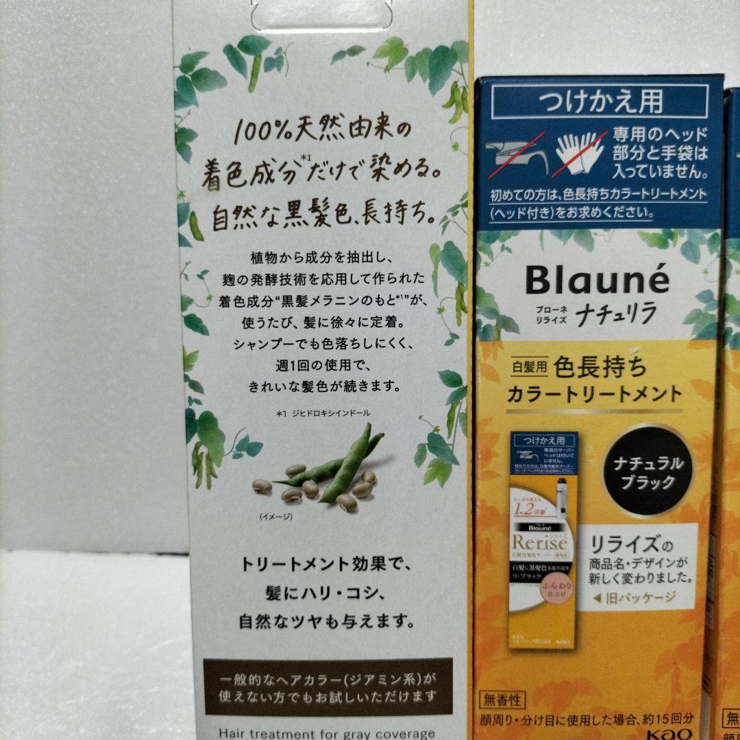 新品　ブローネ　リライズ　ナチュリラ　ナチュラルブラック