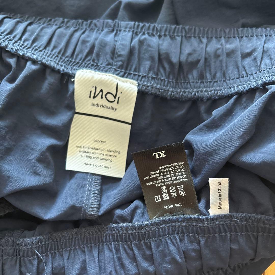 週末価格 最終価格！INDI ナイロンセットアップ