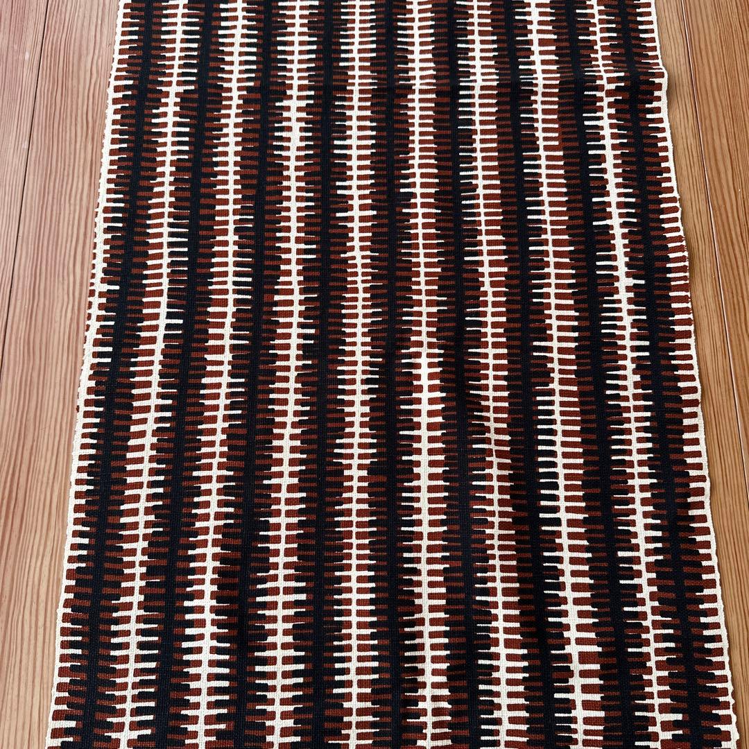 「値下げ最終」　柚木沙弥郎タベストリー　細ジッパー