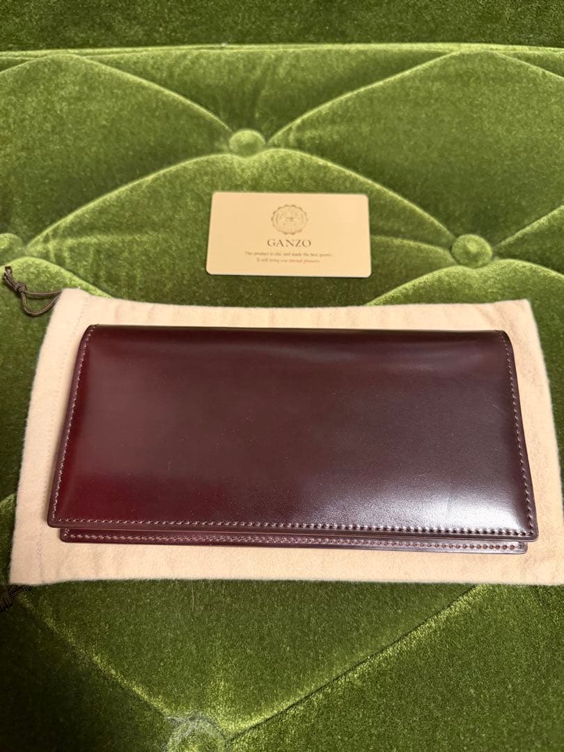 期間限定値下げ　GANZO ガンゾ　シェルコートバン2 小銭入れ　長財布　中古