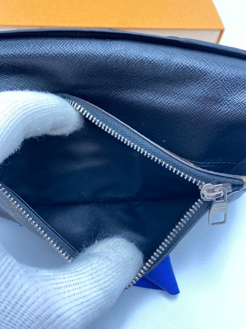 ルイヴィトン モノグラム マカサー ポルトフォイユ タノン 二つ折り 長財布