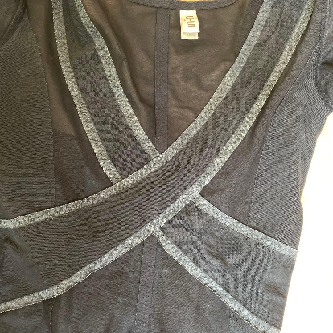 LALA ボディースーツ　サイズ80 L