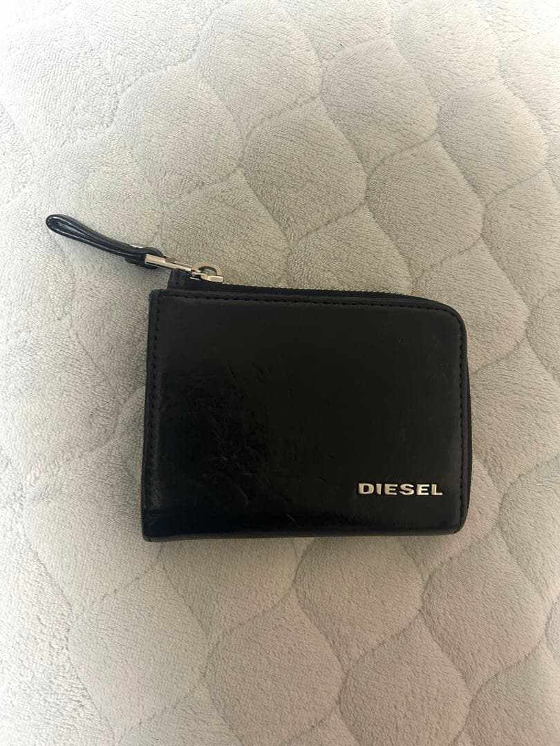 DIESEL 黒 レザー ケース