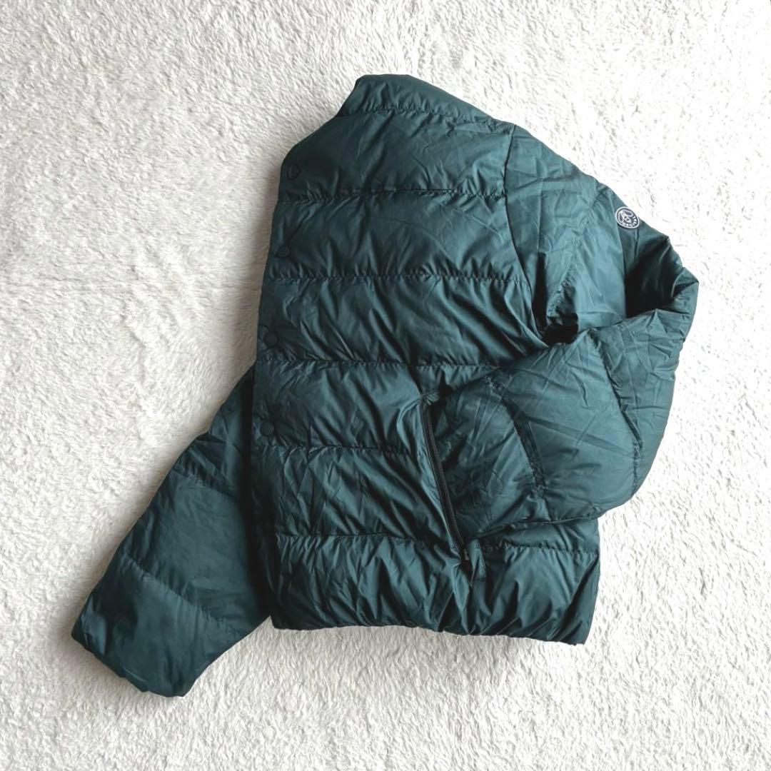 美品 オーシバル Bshop インナーダウンジャケット ショート丈 ライトダウン