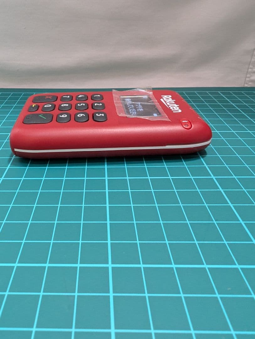 Rakuten　 楽天ペイカードリーダー（旧elan） 新品未使用品　赤