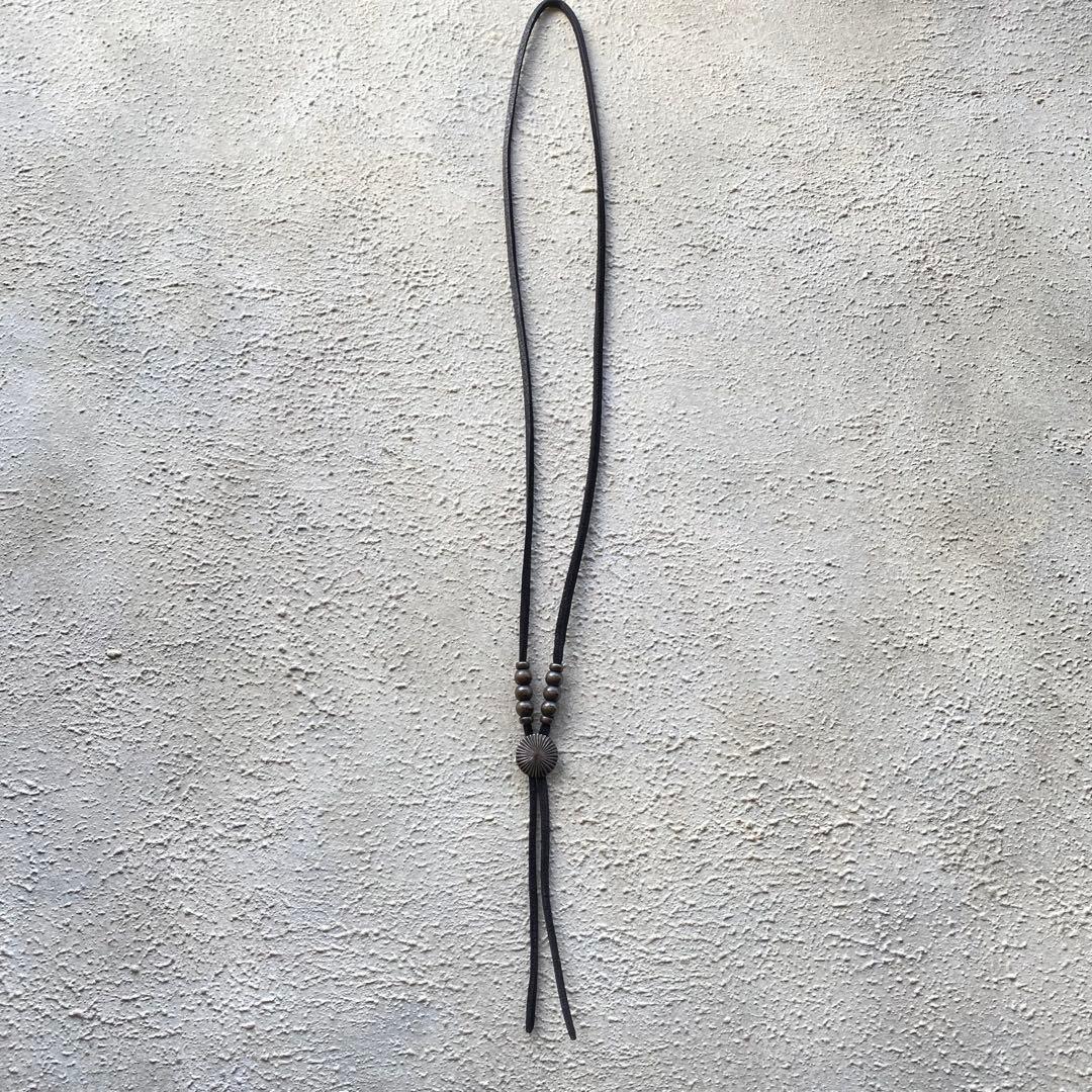 LEATHER & SILVER MOTO レザー×シルバー925 ネックレス