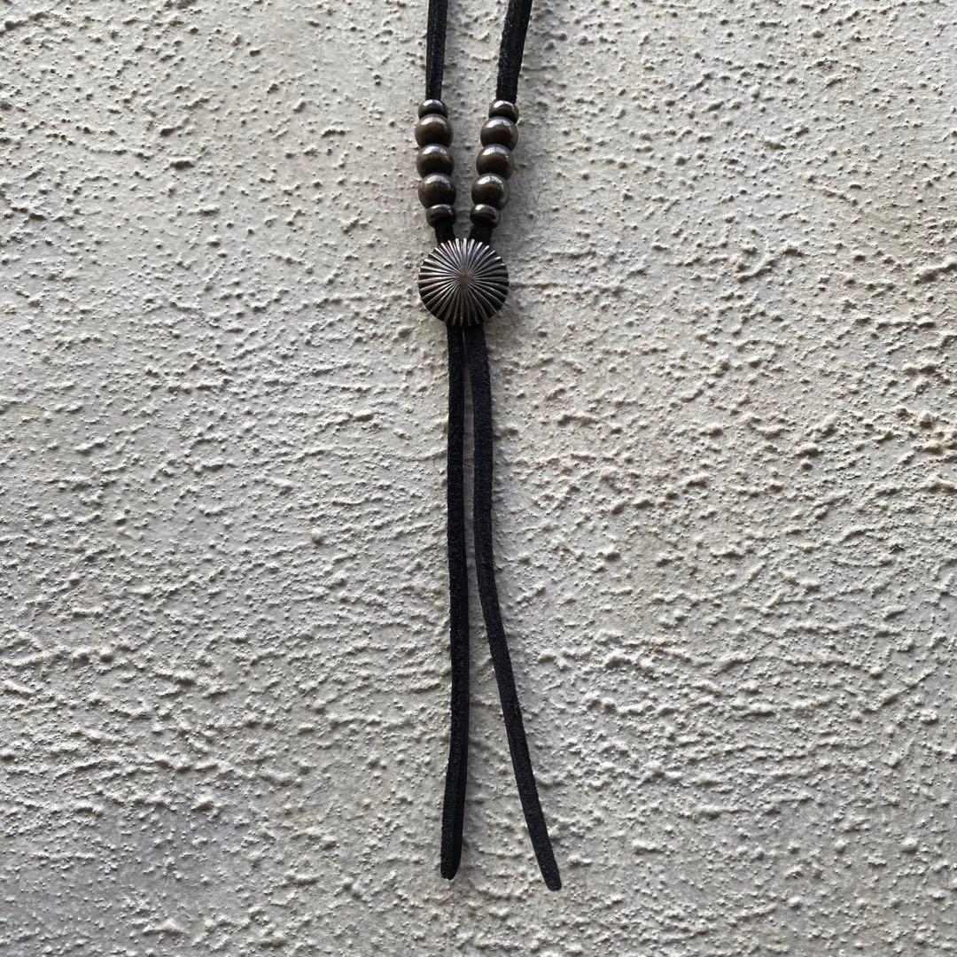 LEATHER & SILVER MOTO レザー×シルバー925 ネックレス