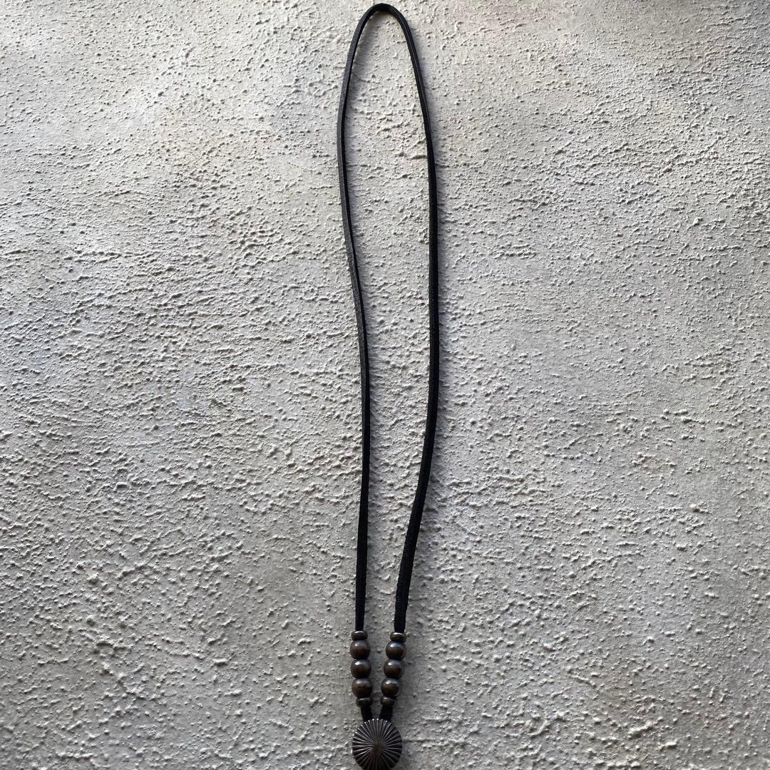 LEATHER & SILVER MOTO レザー×シルバー925 ネックレス