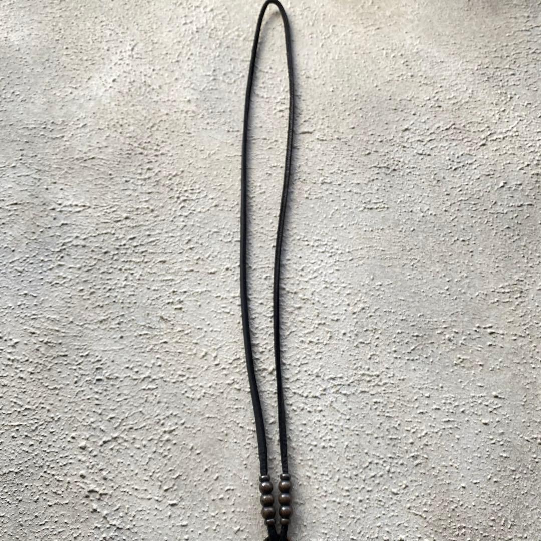 LEATHER & SILVER MOTO レザー×シルバー925 ネックレス