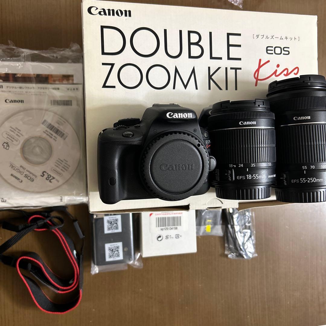 Canon ダブルズームキットEOS kiss X7(美品!)