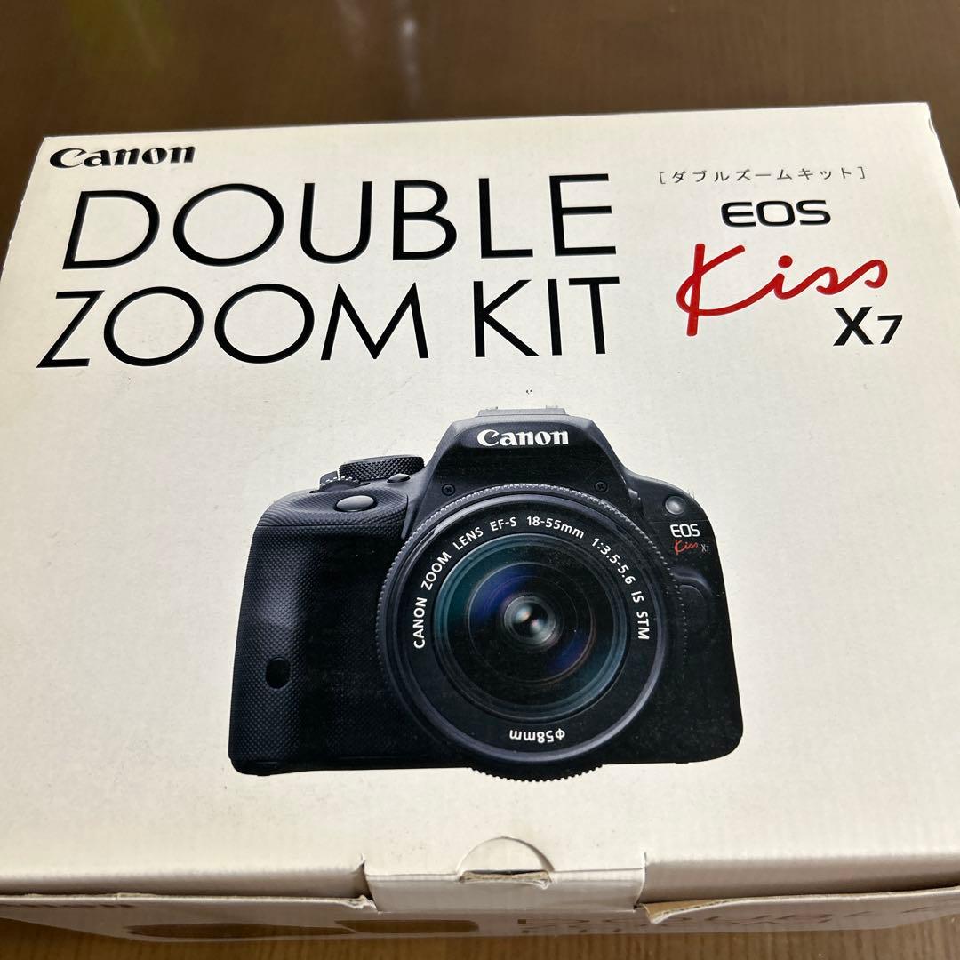 Canon ダブルズームキットEOS kiss X7(美品!)