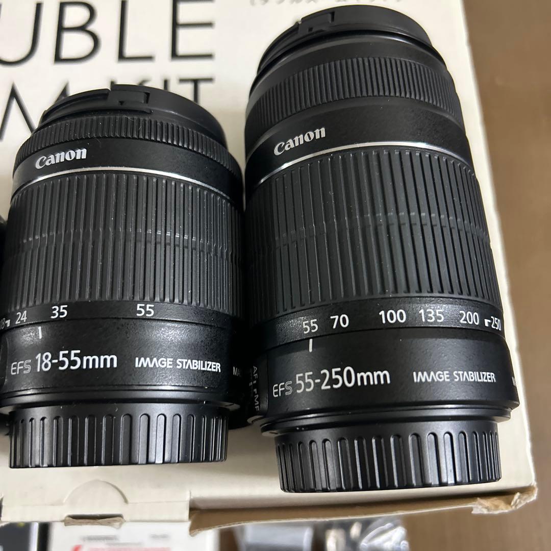 Canon ダブルズームキットEOS kiss X7(美品!)