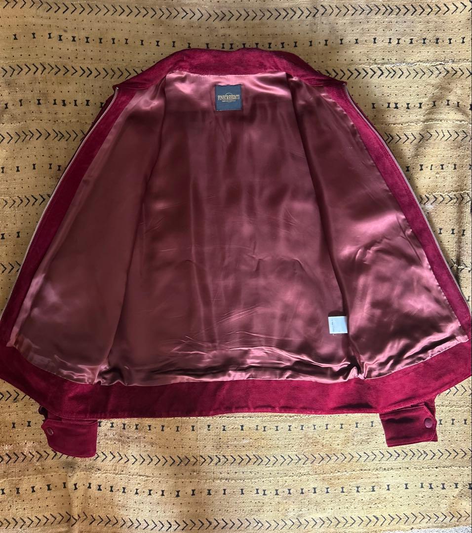 FINE CREEK&CO レザースカジャケット\"ノーフォーク\"