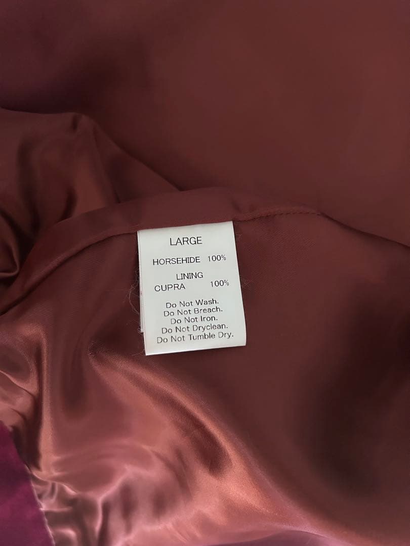 FINE CREEK&CO レザースカジャケット\"ノーフォーク\"