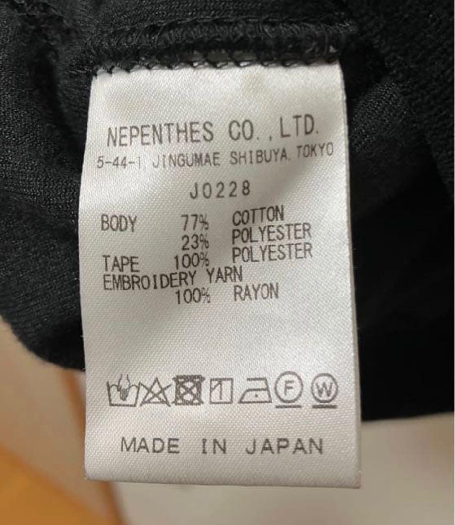 NEEDLES 21AW ベロア パーカー 黒 L