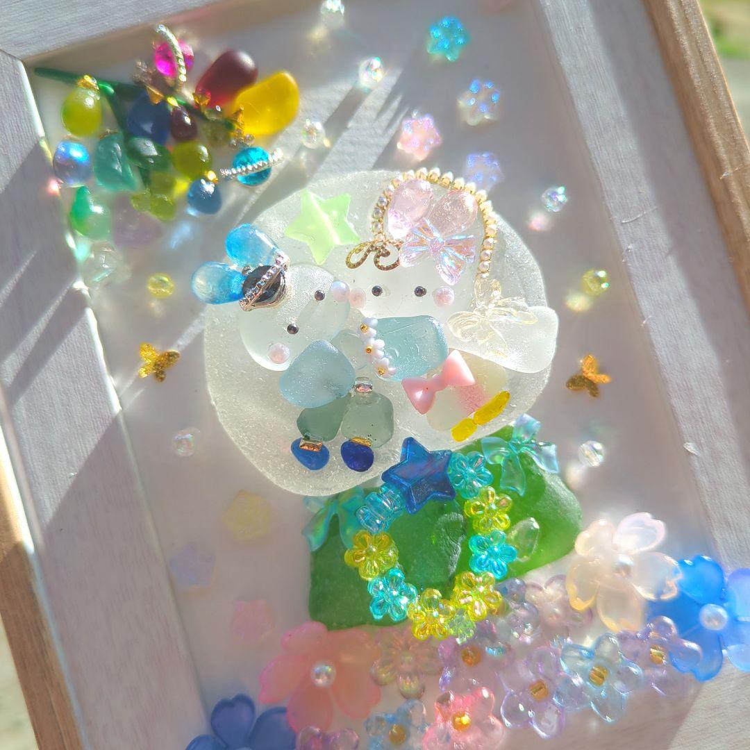 シーグラスアート　 七夕ドーム☆ 他2点　たかりん様おまとめ　お取り置き