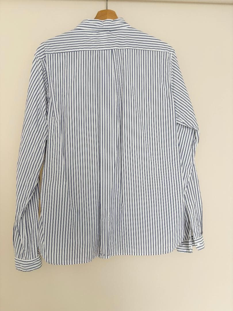 YAECA コンフォートシャツ スタンダード BOLD STRIPE 10151