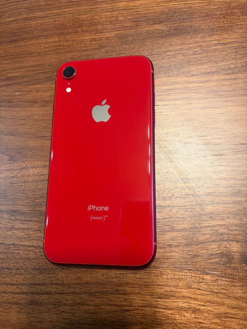 お*り様 iPhone XR レッド　アイフォン