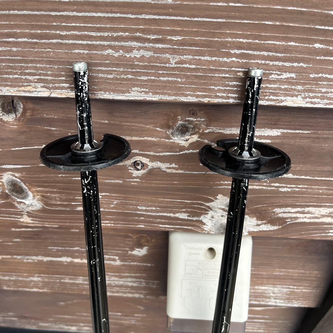 HEAD ジュニアスキー(137cm)、ストック(105cm)セット