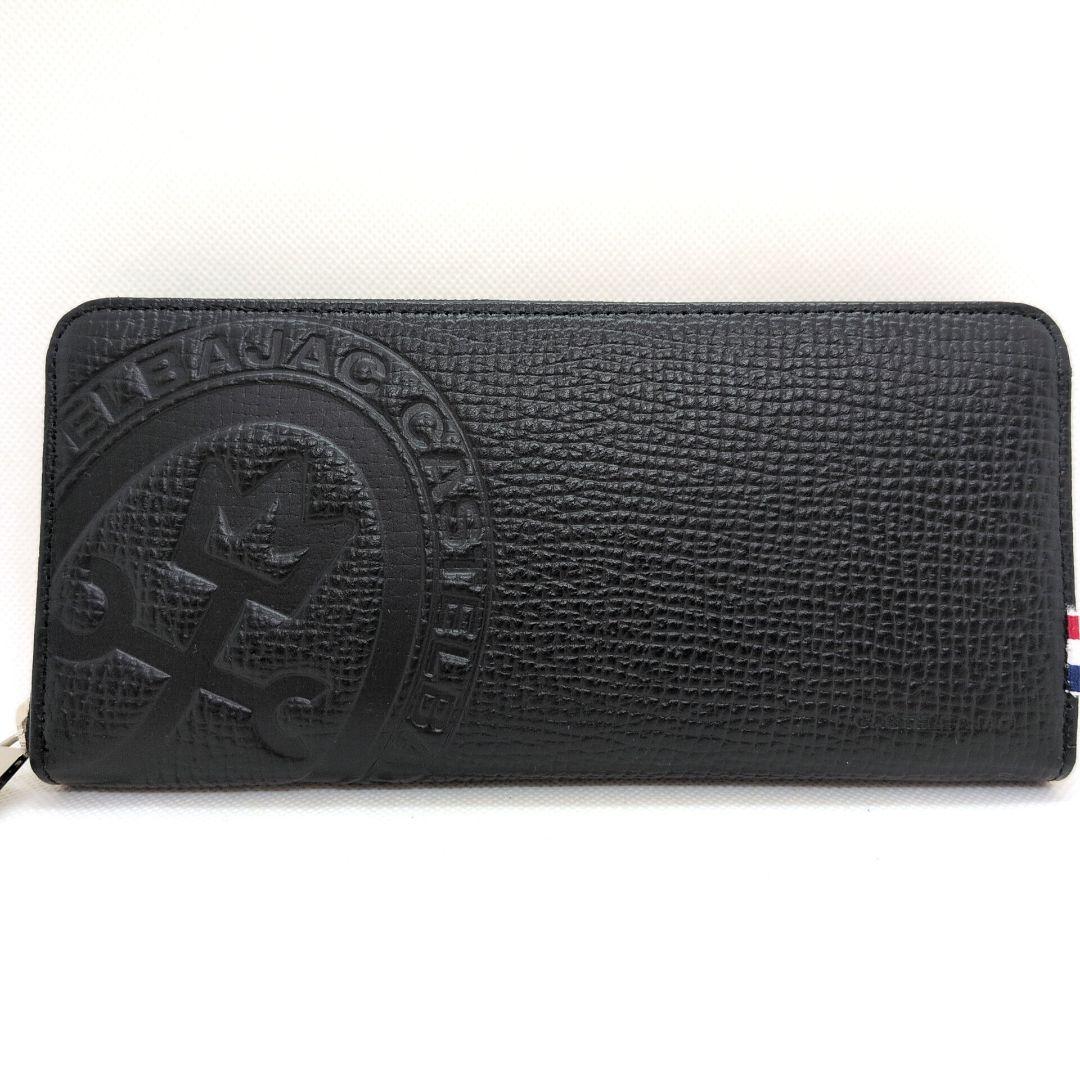 【新品同様】カステルバジャック　ピッコロ　ラウンドファスナー　長財布　デカロゴ