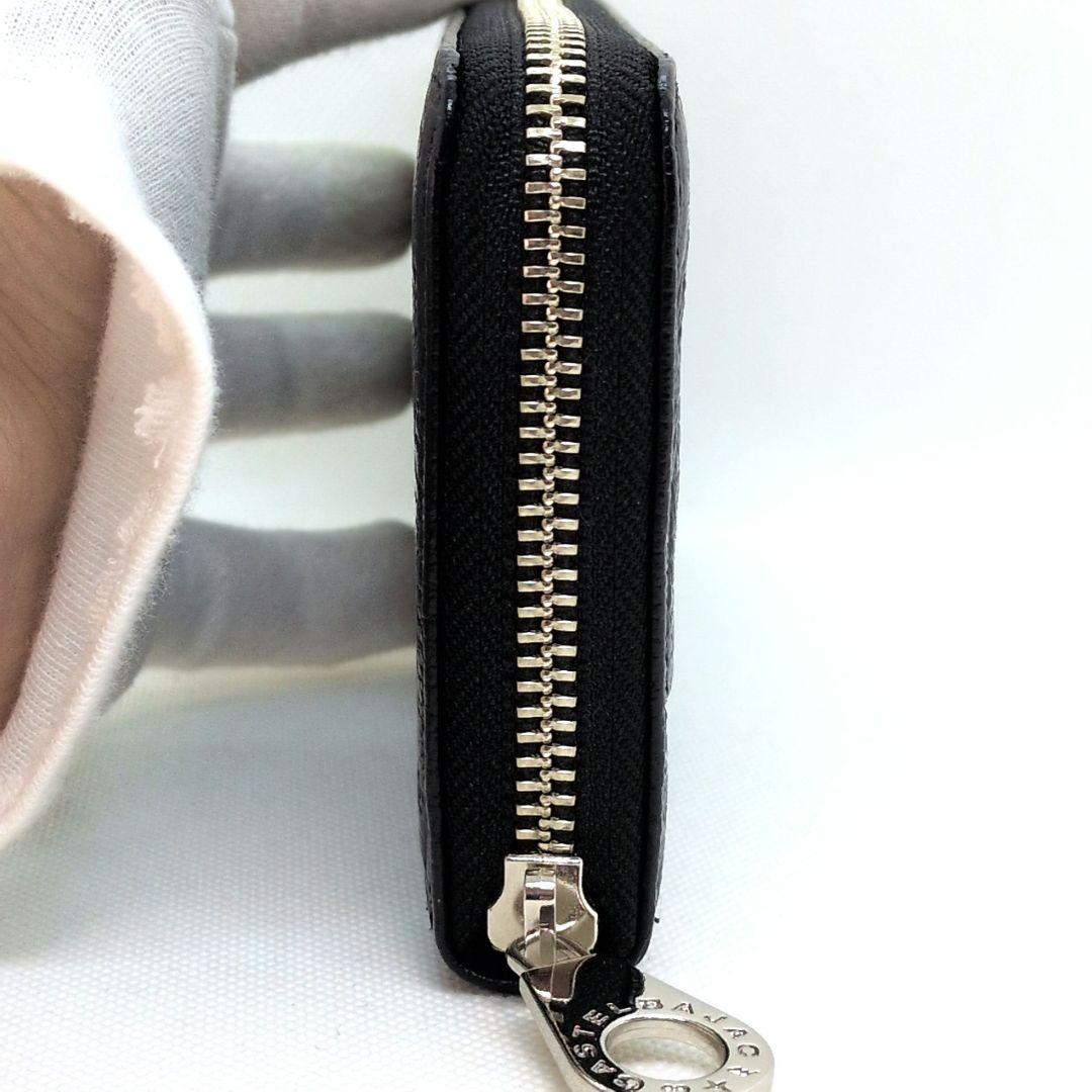 【新品同様】カステルバジャック　ピッコロ　ラウンドファスナー　長財布　デカロゴ