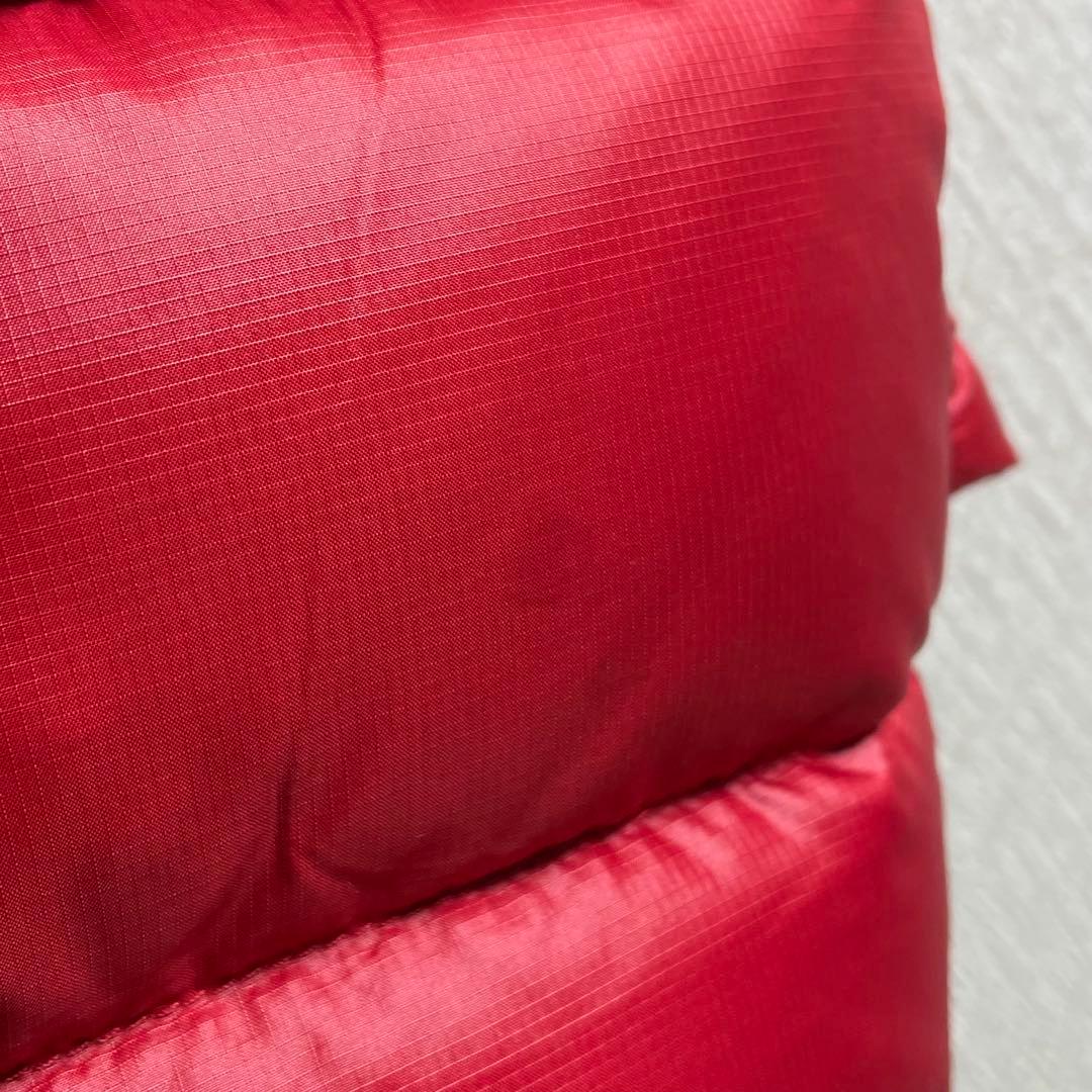 ノースフェイス ダウンジャケット ヌプシ2 レッド レディース