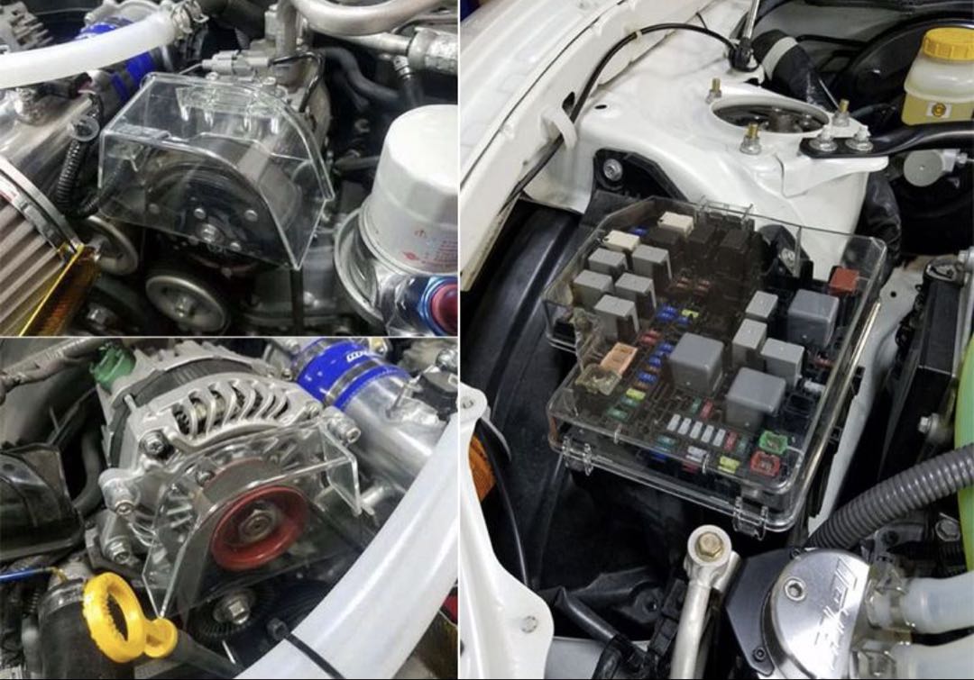 86/BRZ zn6/zc6 HPI フューズ、オルタ、ACプーリーカバー