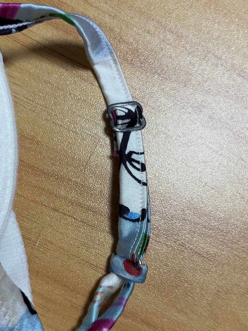 ガリアーノ期 Christian Dior マルチカラープリントシルクブラジャー