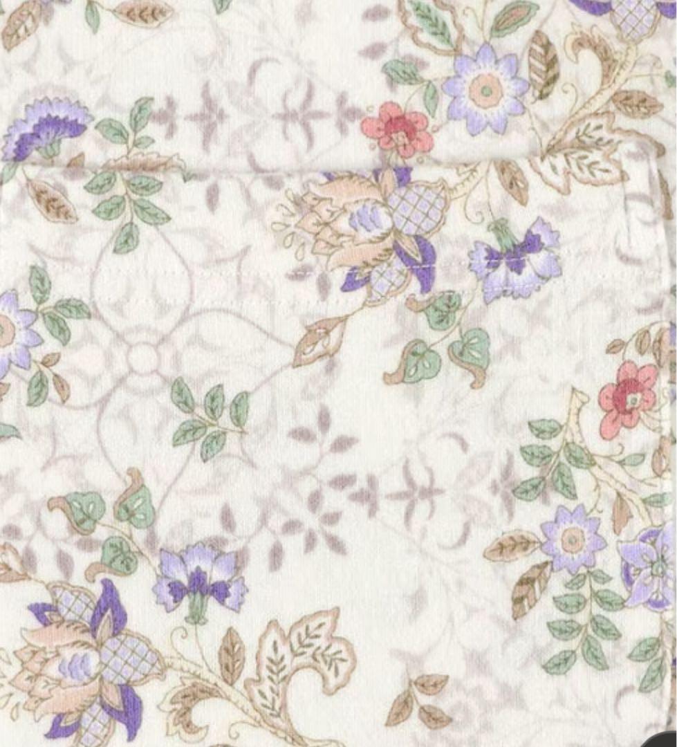 ワコール　ミントンパジャマ あったか　長袖 長パンツ　綿100% M