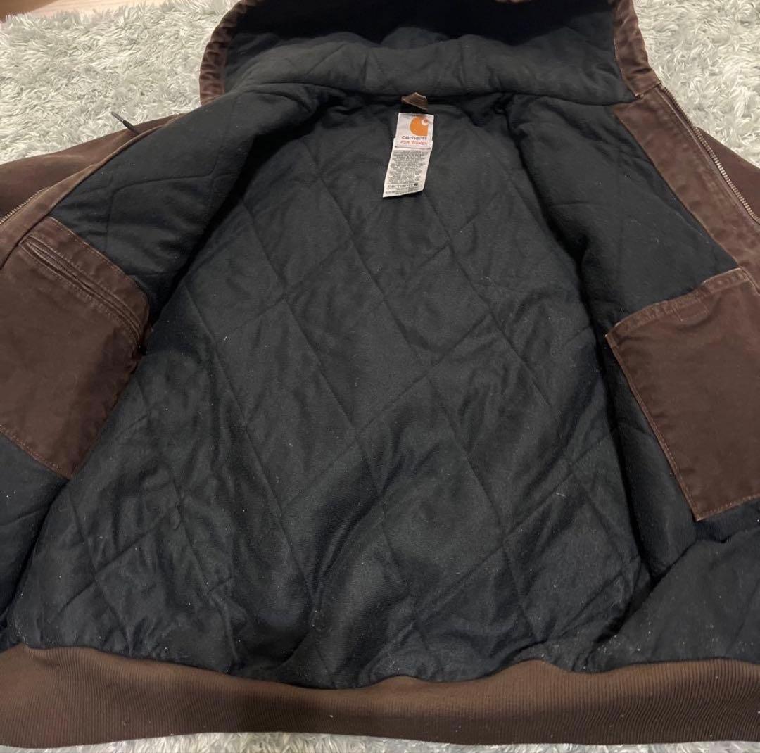 【超希少】数原龍友着用　同型同色 Carharttブラウン アクティブジャケット