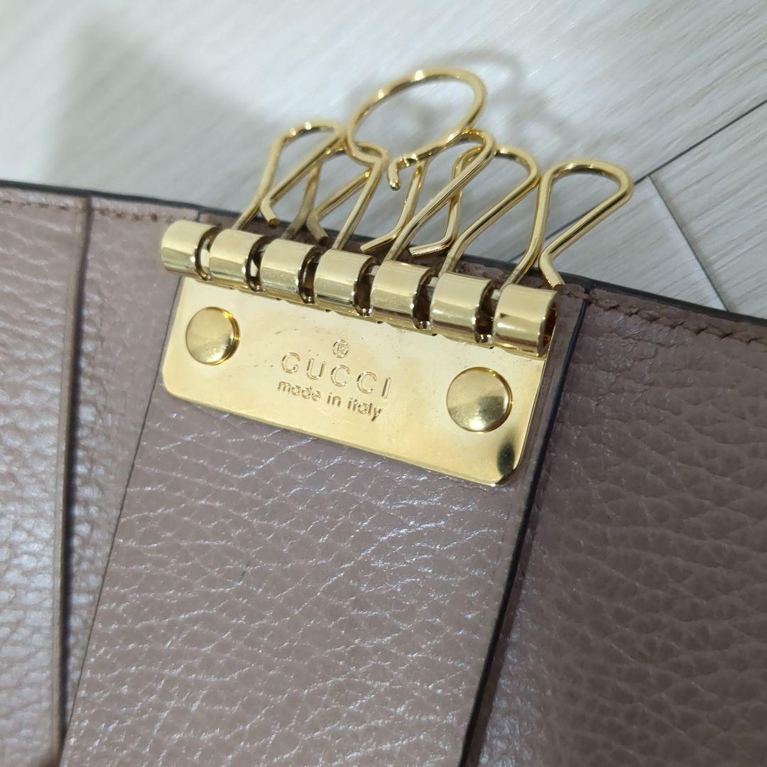 【美品】GUCCI キーケース PETITE MARMONT プチ マーモント