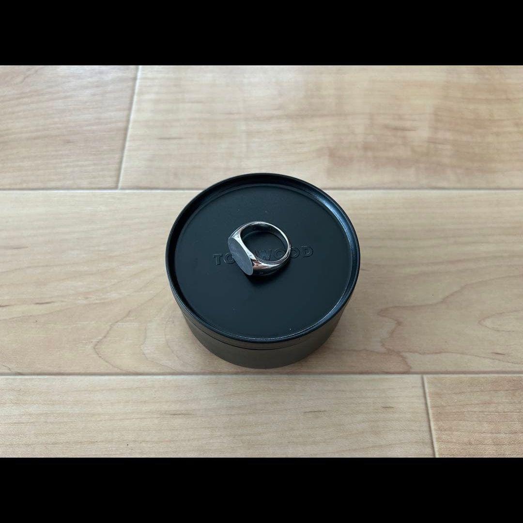 TOMWOOD トムウッド　リング　サテン　シルバー