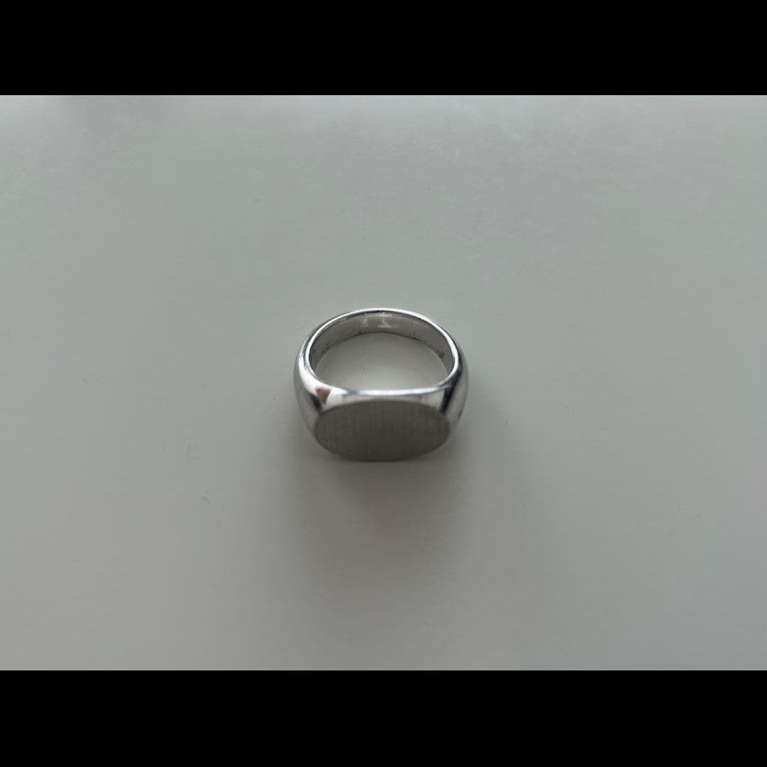 TOMWOOD トムウッド　リング　サテン　シルバー