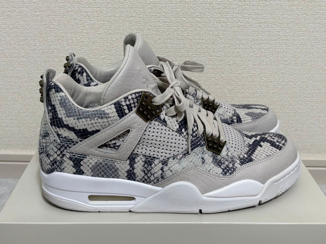 靴 NIKE AIR JORDAN 4 RETRO SNAKESKIN 28cm