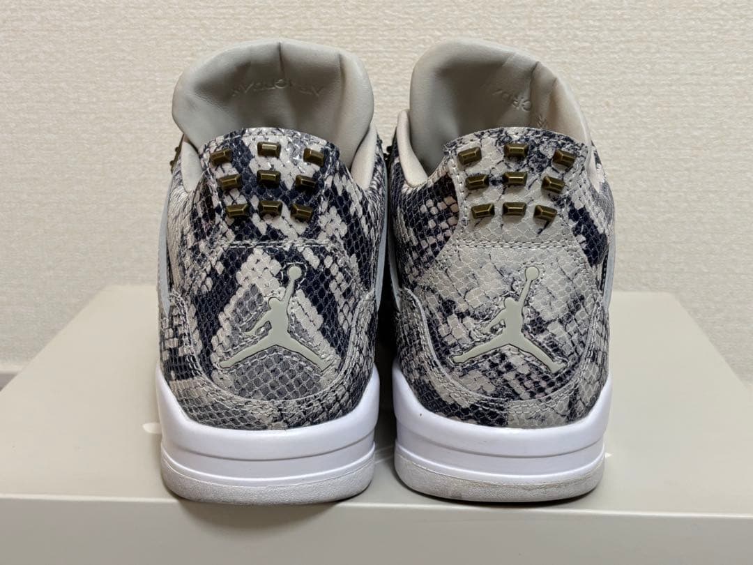 靴 NIKE AIR JORDAN 4 RETRO SNAKESKIN 28cm