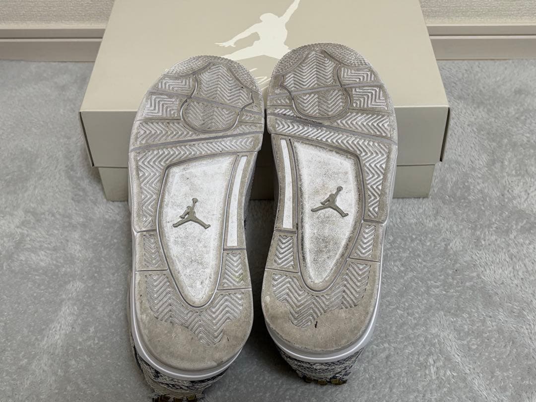 靴 NIKE AIR JORDAN 4 RETRO SNAKESKIN 28cm
