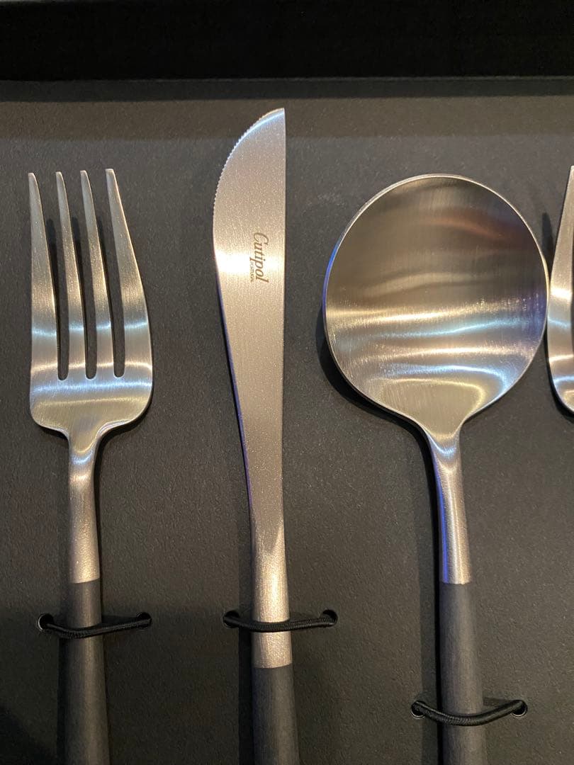 新品未使用　Cutipol GOA クチポール ゴア ブラックシルバー　6点