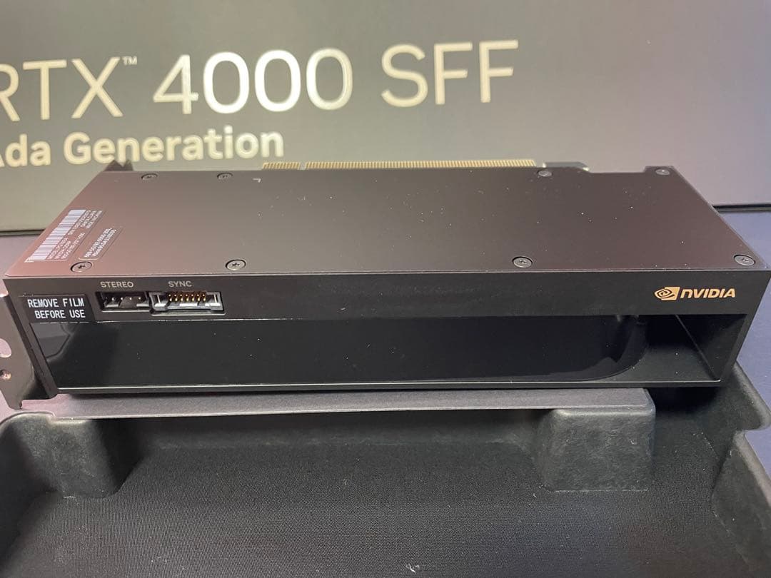 【未使用品】RTX 4000 SFF Ada Generation グラボ