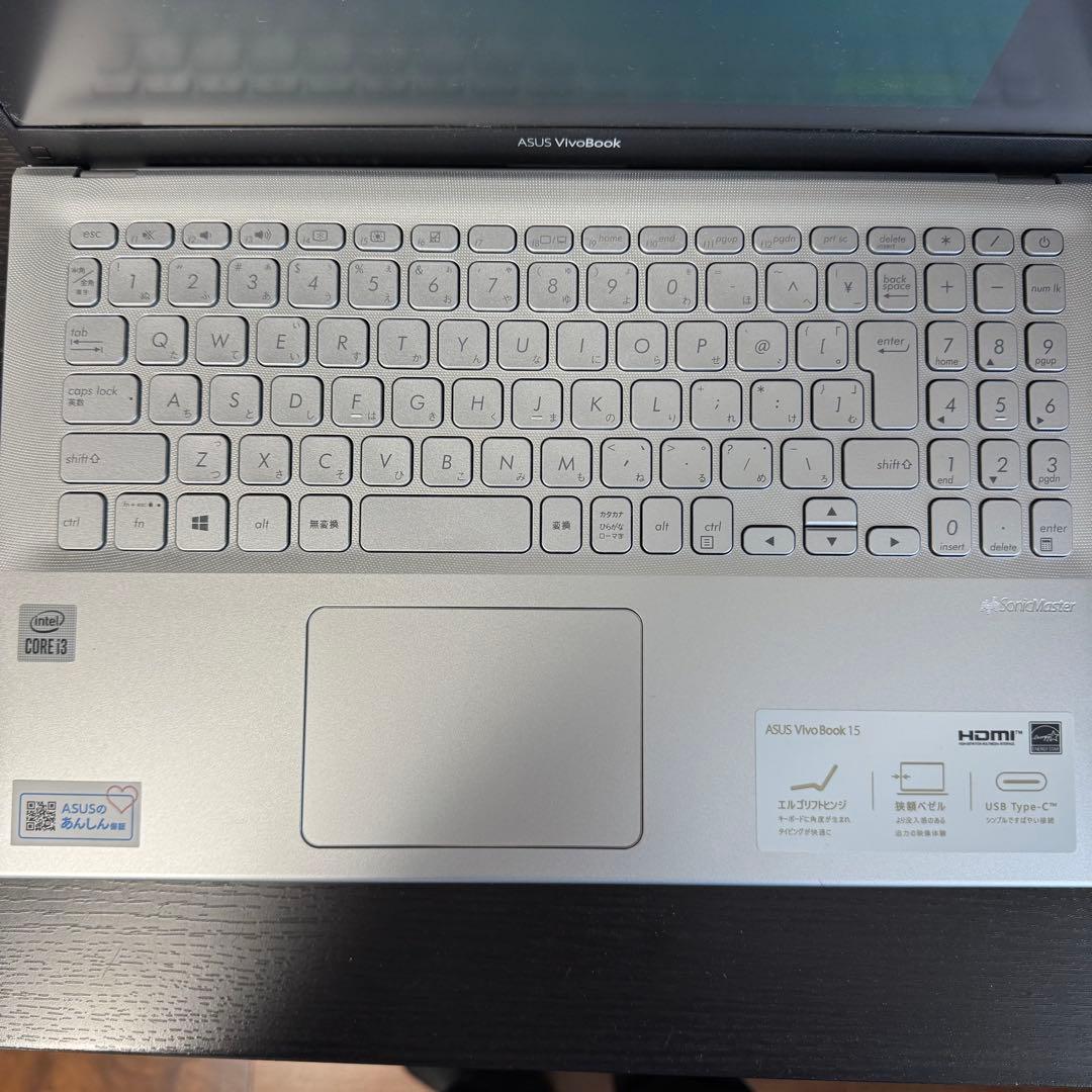 ASUS X512J core i3 ノートパソコン