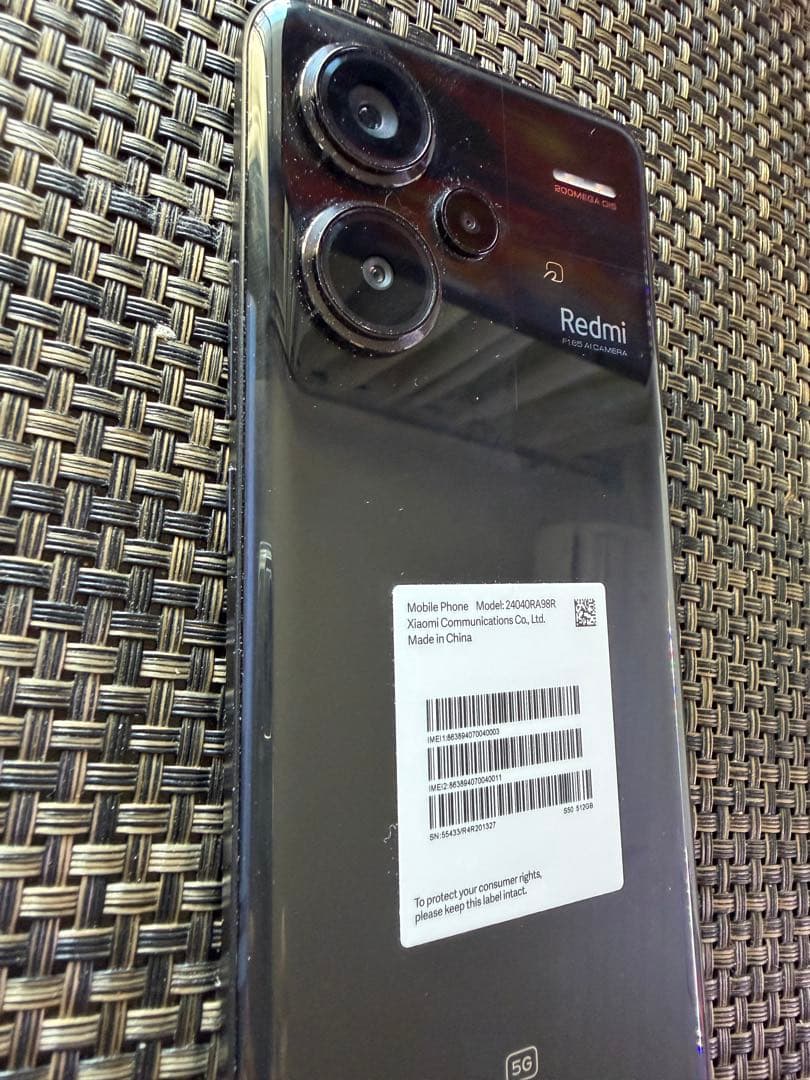 スマートフォン本体 Redmi Note 13 Pro 5G 12GB+6GB. 512GB