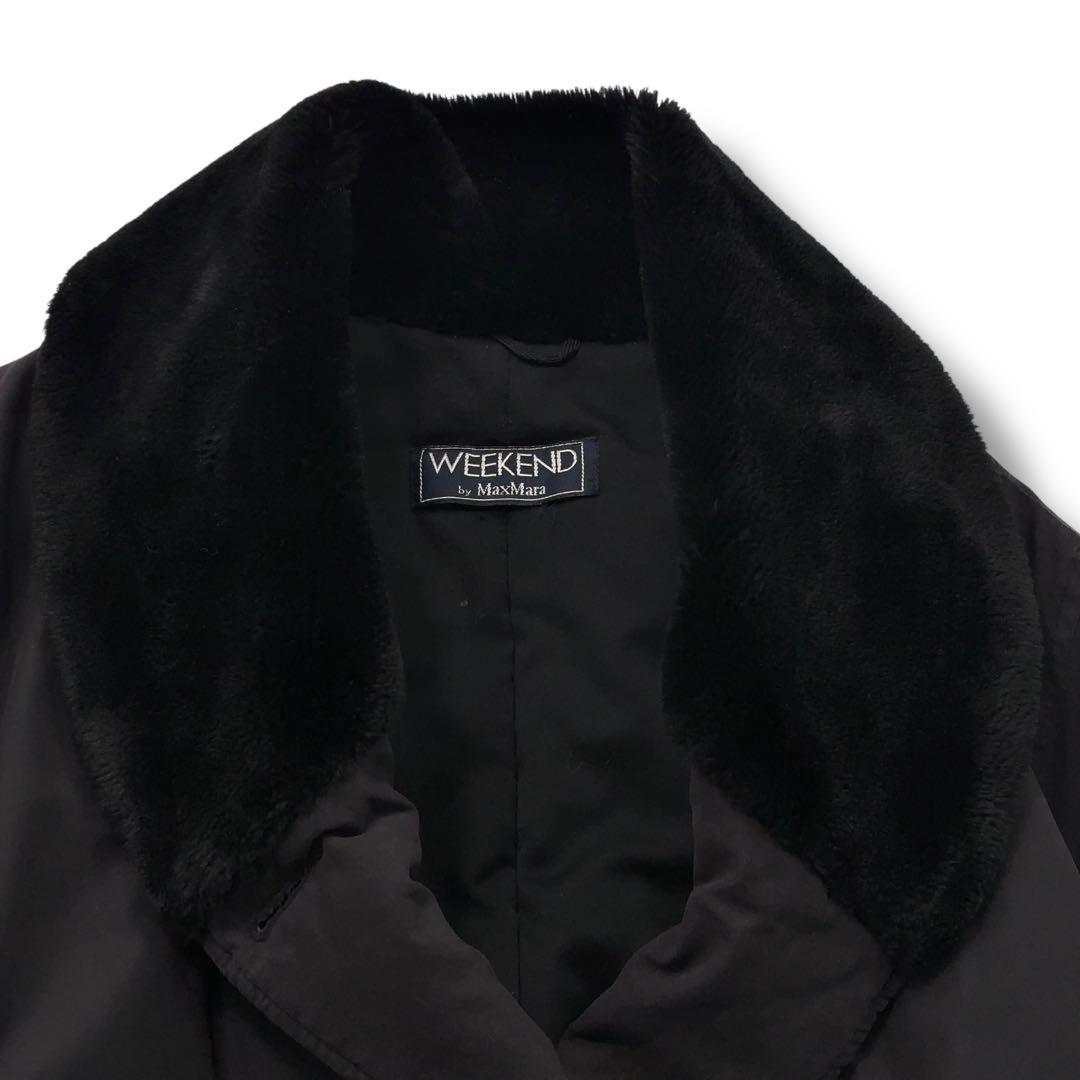 【高級】MAX MARA マックスマーラ ダブル　ダウンコート　ボア　 44