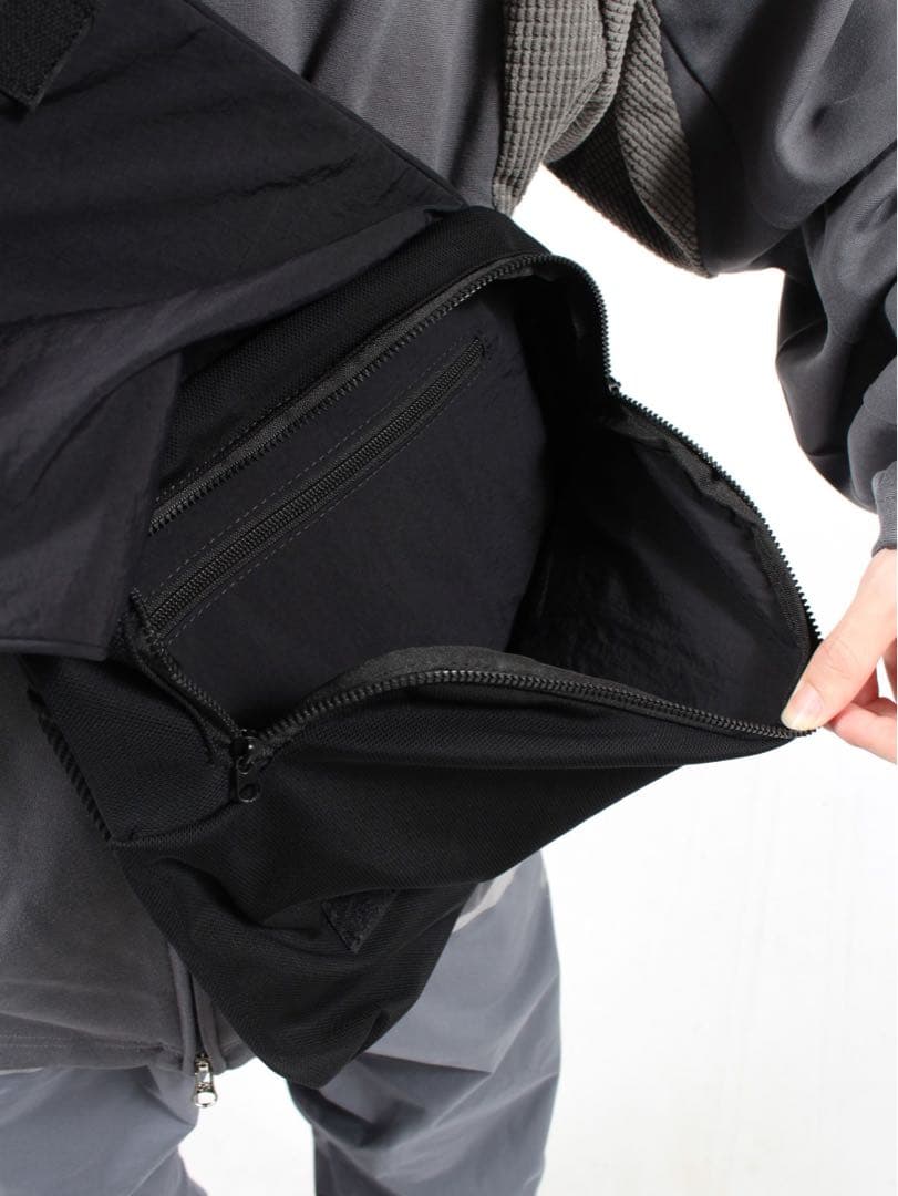 【24AW】ポケット クロス バッグ POCKET CROSS BAG ブラック