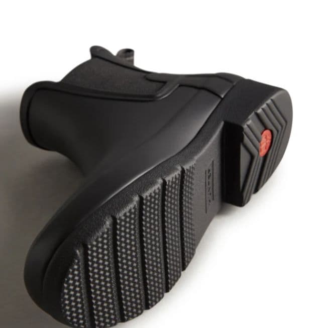 ハンター　チェルシーブーツ黒　UK5 24センチ