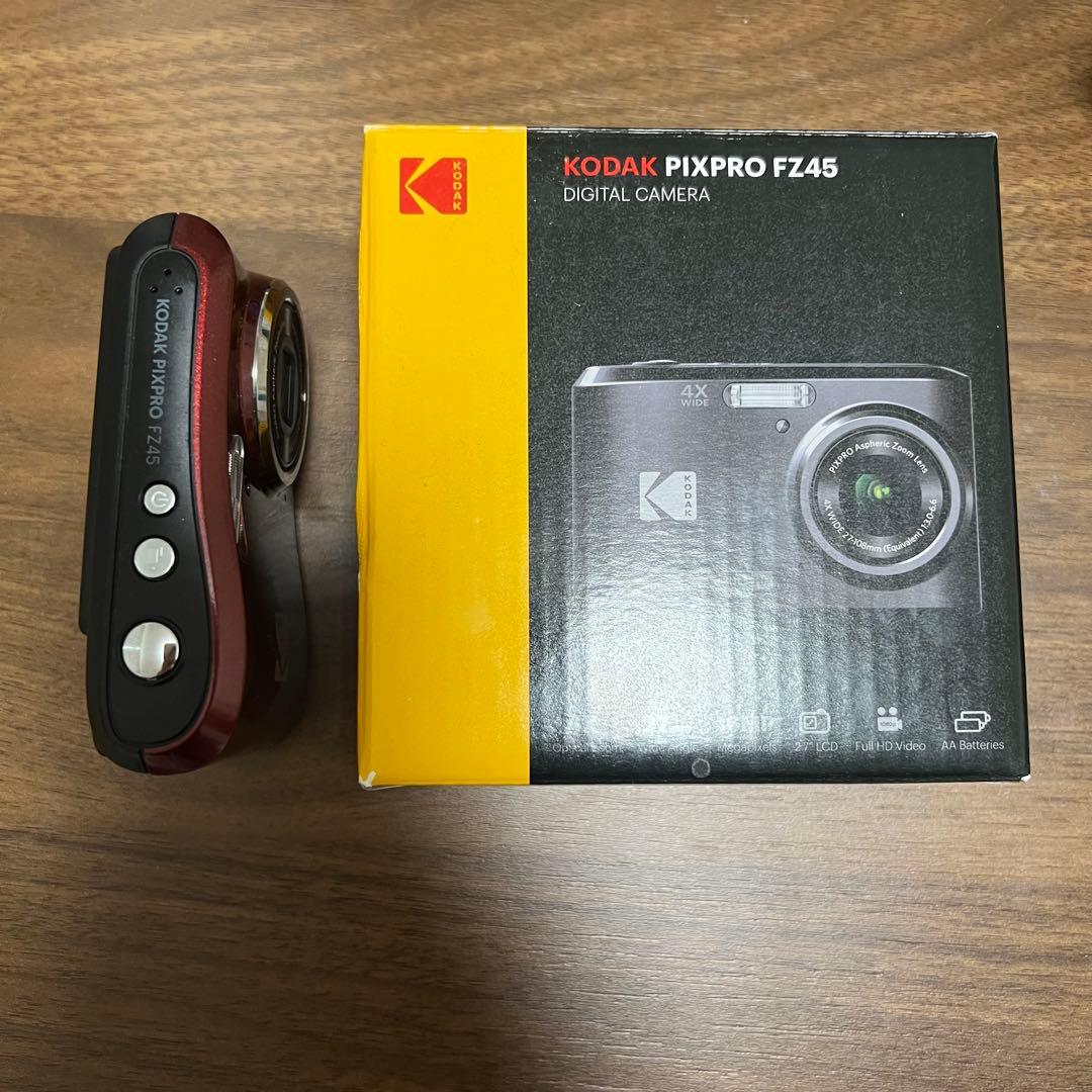 KODAK PIXPRO FZ45 デジタルカメラ レッド