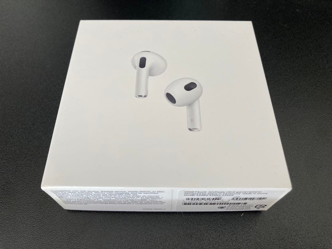 Apple AirPods (第3世代) 　箱付き付属品付き