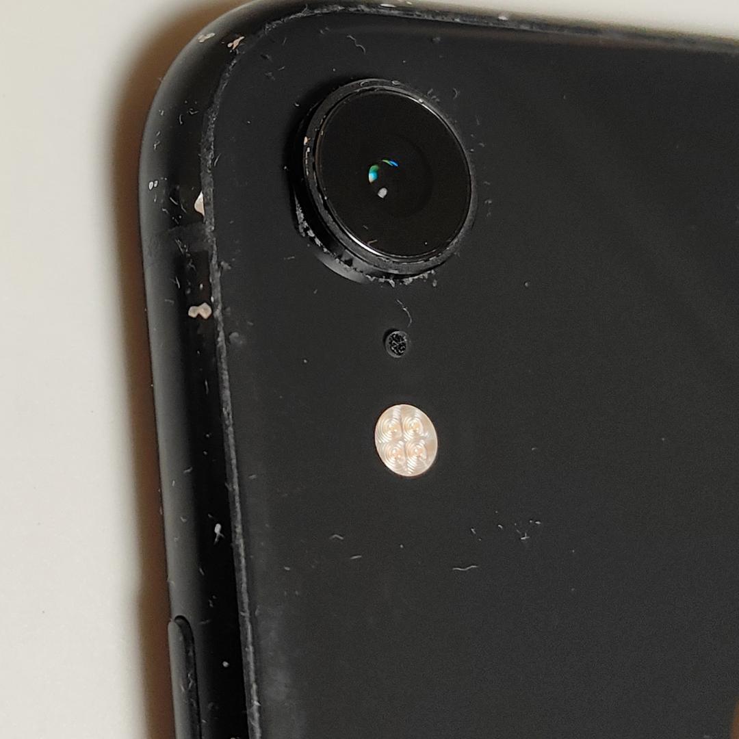 中古 Apple iPhone XR 本体のみ 64GB ブラック SIMフリー
