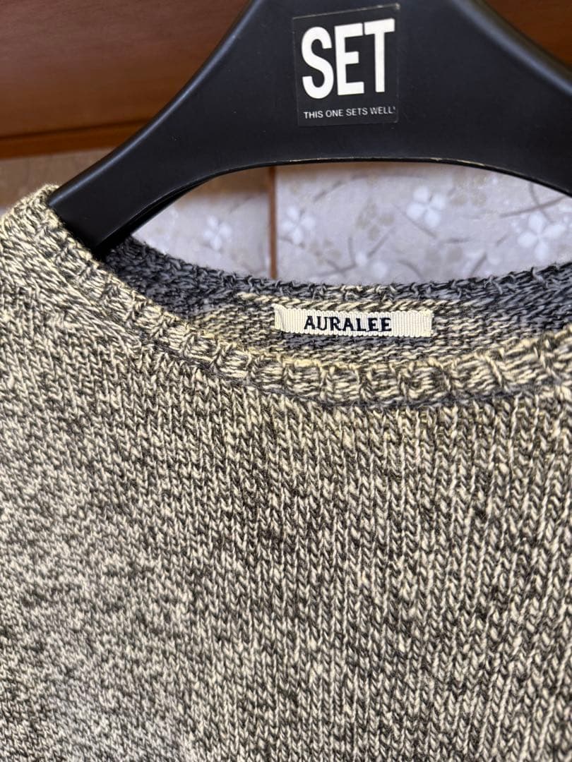 AURALEE オーラリー ニットAIRY SILK WOOL KNIT