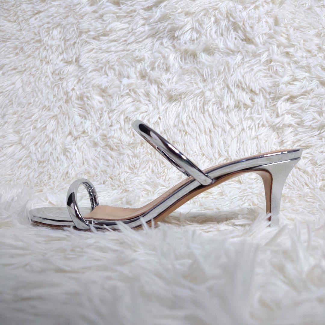 【新品】【FABIO RUSCONI】ファビオルスコーニ ミュール シルバー